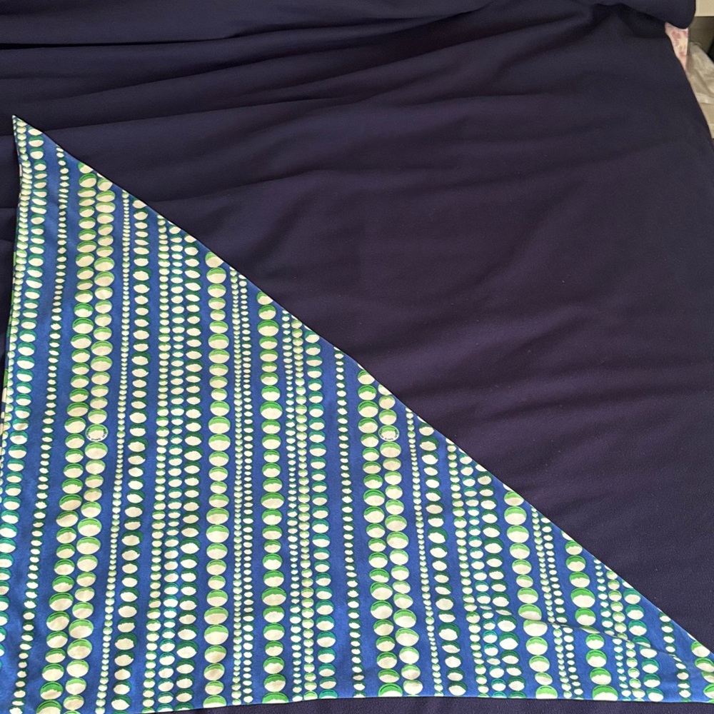 Robert David Morton Pyschodellic Pattern Blue Gre… - image 1